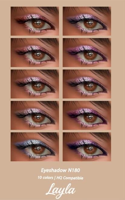 Галерея мода Тени для век Eyeshadow N180 #1